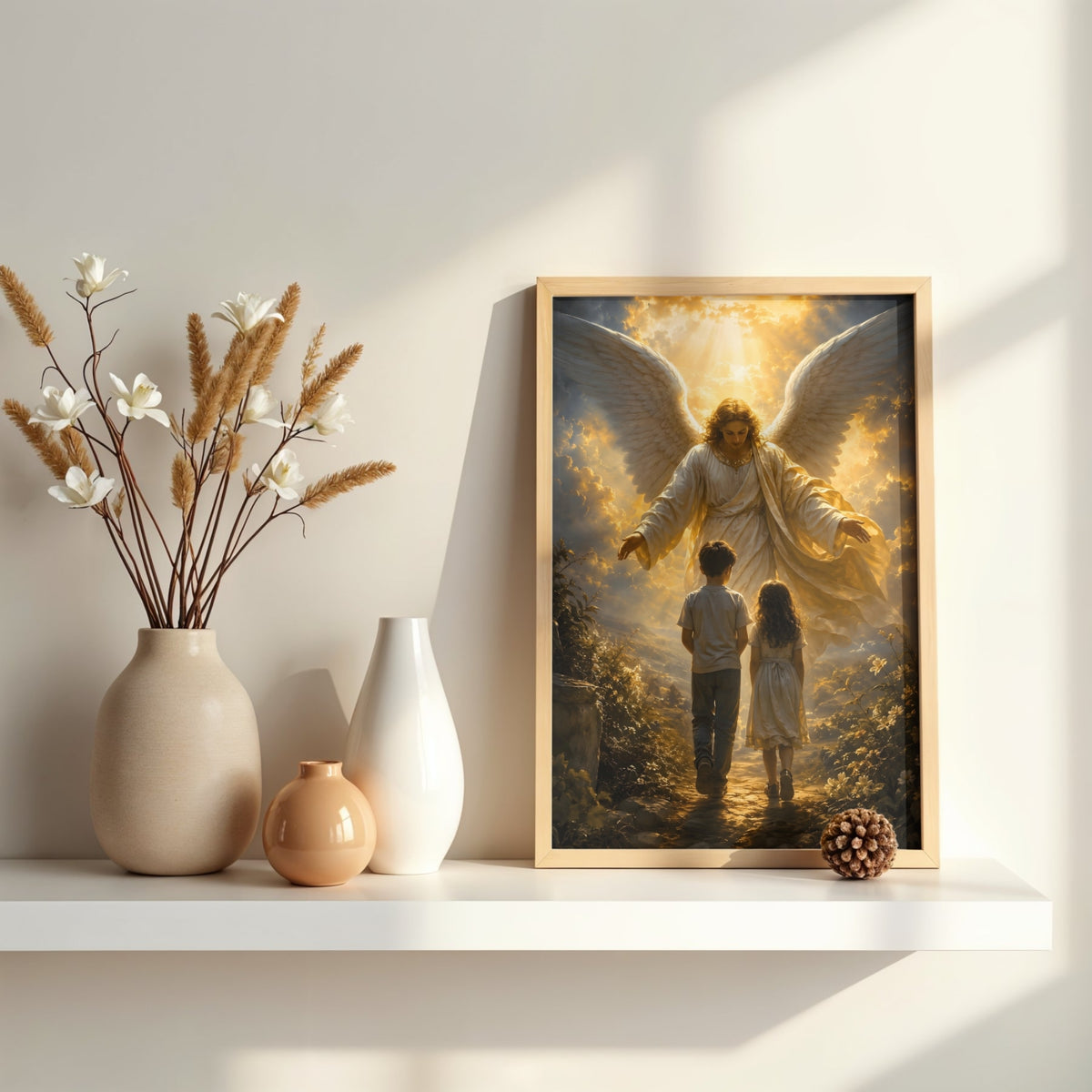 Guardian Angel with Children