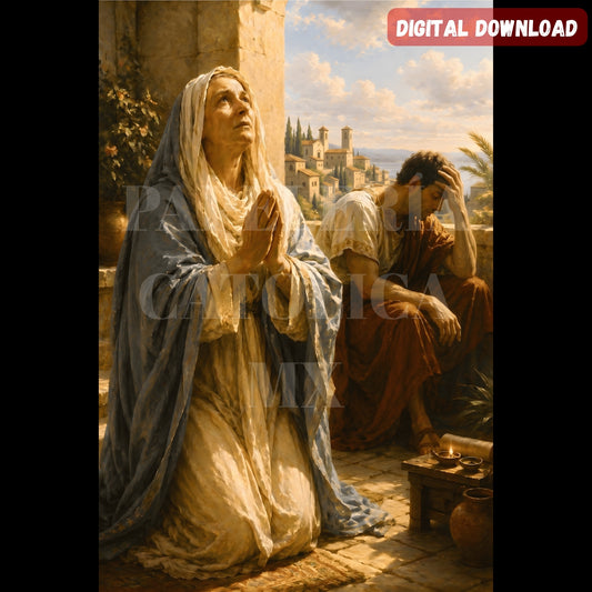 Saint Monica Praying for Saint Augustine