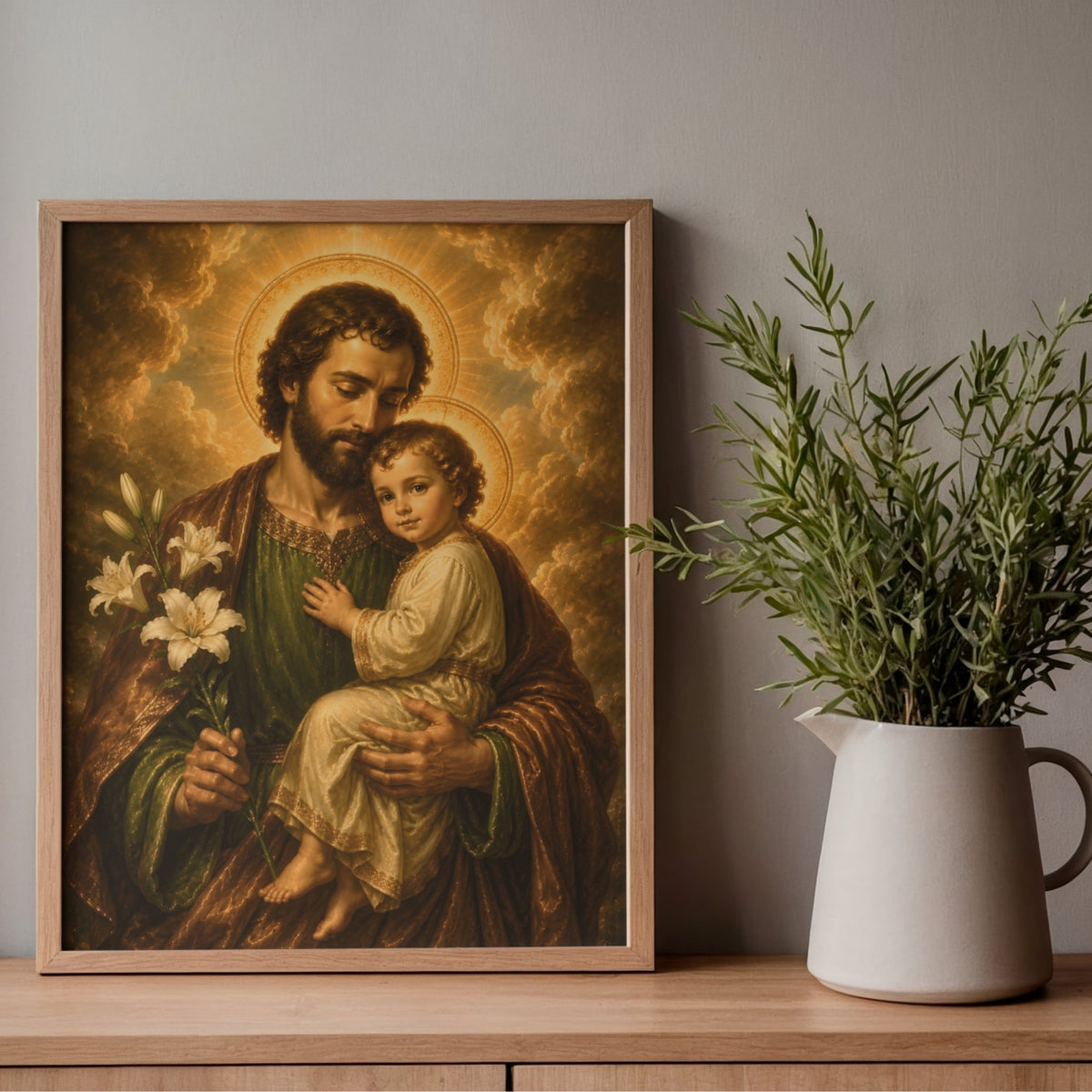 Saint Joseph with the Child Jesus