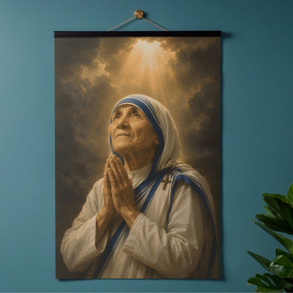 Saint Teresa of Calcutta in Prayer