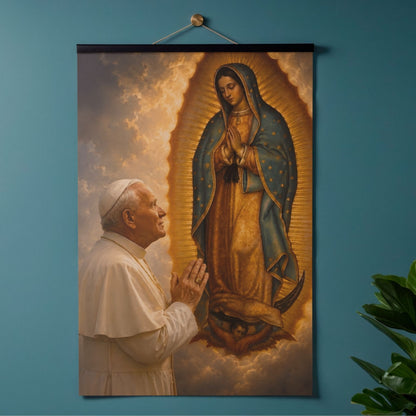 Saint John Paul II and Our Lady of Guadalupe