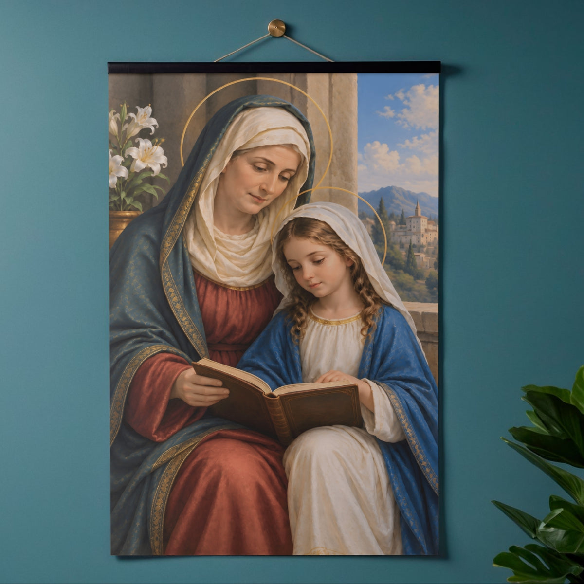 Santa Ana y la niña María