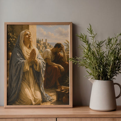 Saint Monica Praying for Saint Augustine