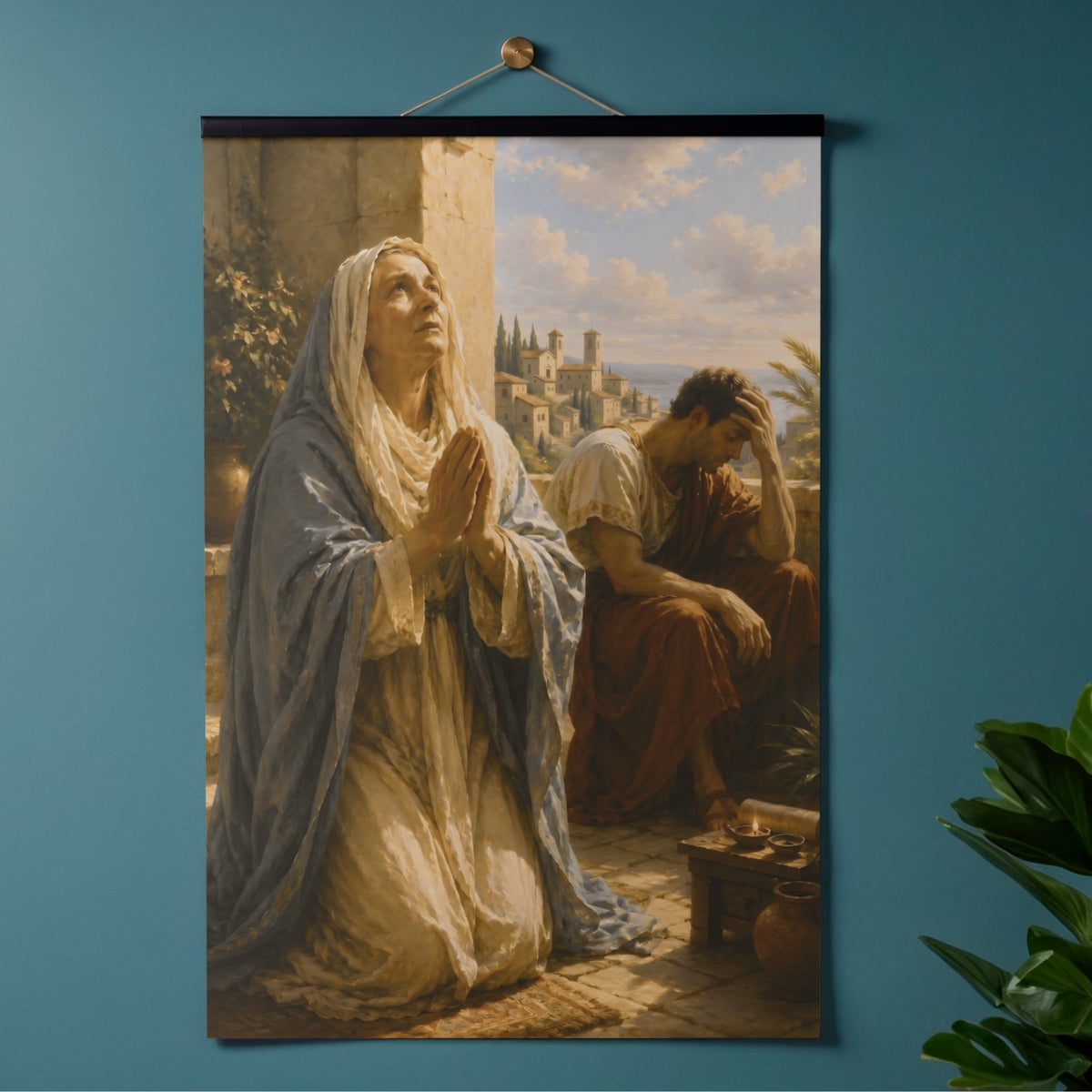 Saint Monica Praying for Saint Augustine