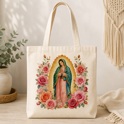 Virgen de Guadalupe con Rosas