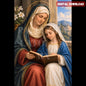 Santa Ana y la niña María