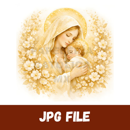 Virgen María con Niño Jesús - 20 Imágenes