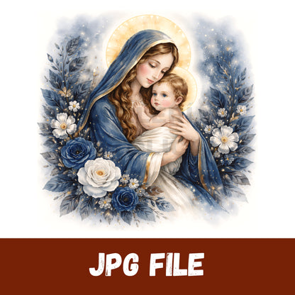 Virgen María con Niño Jesús - 20 Imágenes