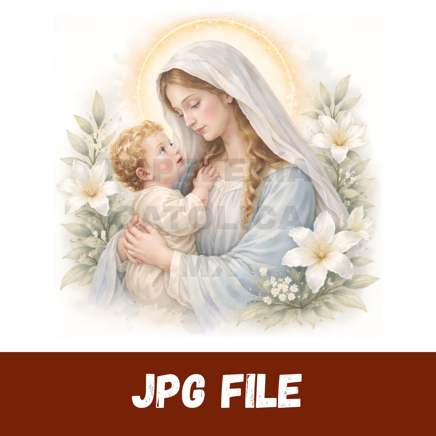 Virgen María con Niño Jesús - 20 Imágenes