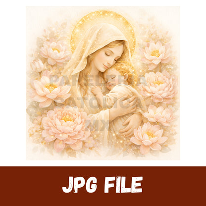 Virgen María con Niño Jesús - 20 Imágenes