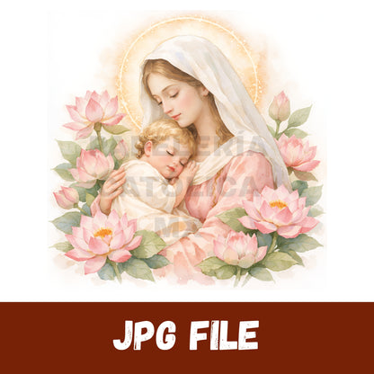 Virgen María con Niño Jesús - 20 Imágenes